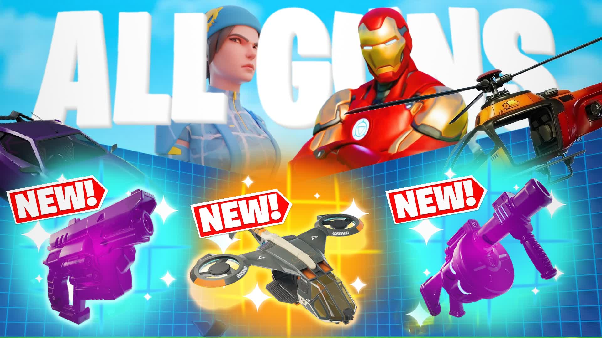 MEGA 1V1 WITH ALL GUNS
