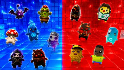 RED VS BLUE🔴🔵MIRKELLA