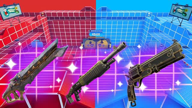 CRAZY HUNTE3S F5👹 RED VS BLUE 🔴🔵