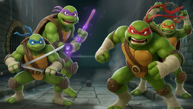 TMNT: 2D ADVENTURE [ROGUELIKE]