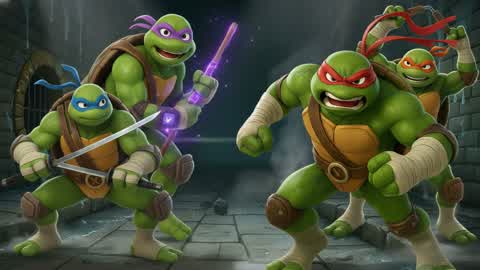 TMNT: 2D ADVENTURE [ROGUELIKE]