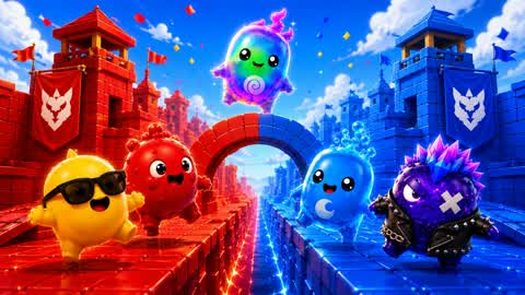 🏆 RED 🔴 vs 🔵 BLUE Hero Arena