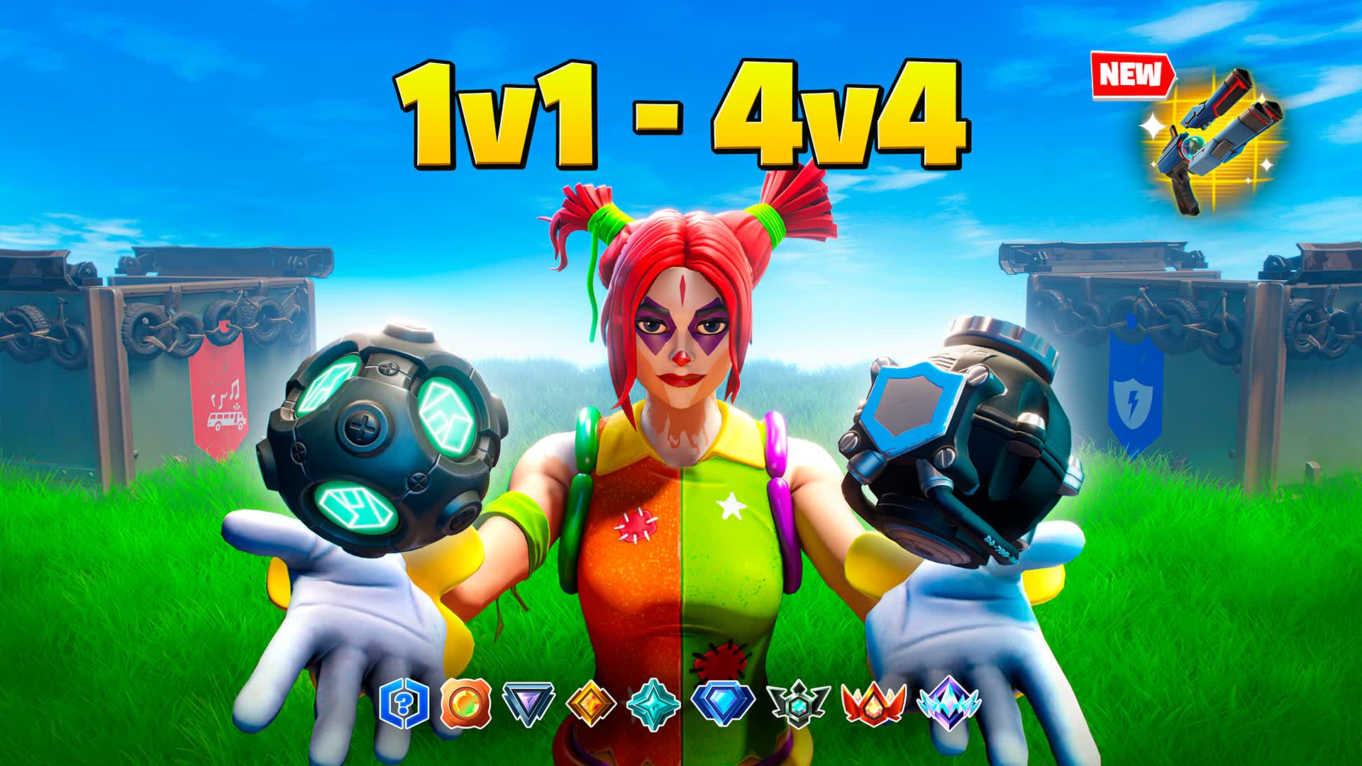 1v1 - 4v4 ZB PAQUAT ZERO BUILD