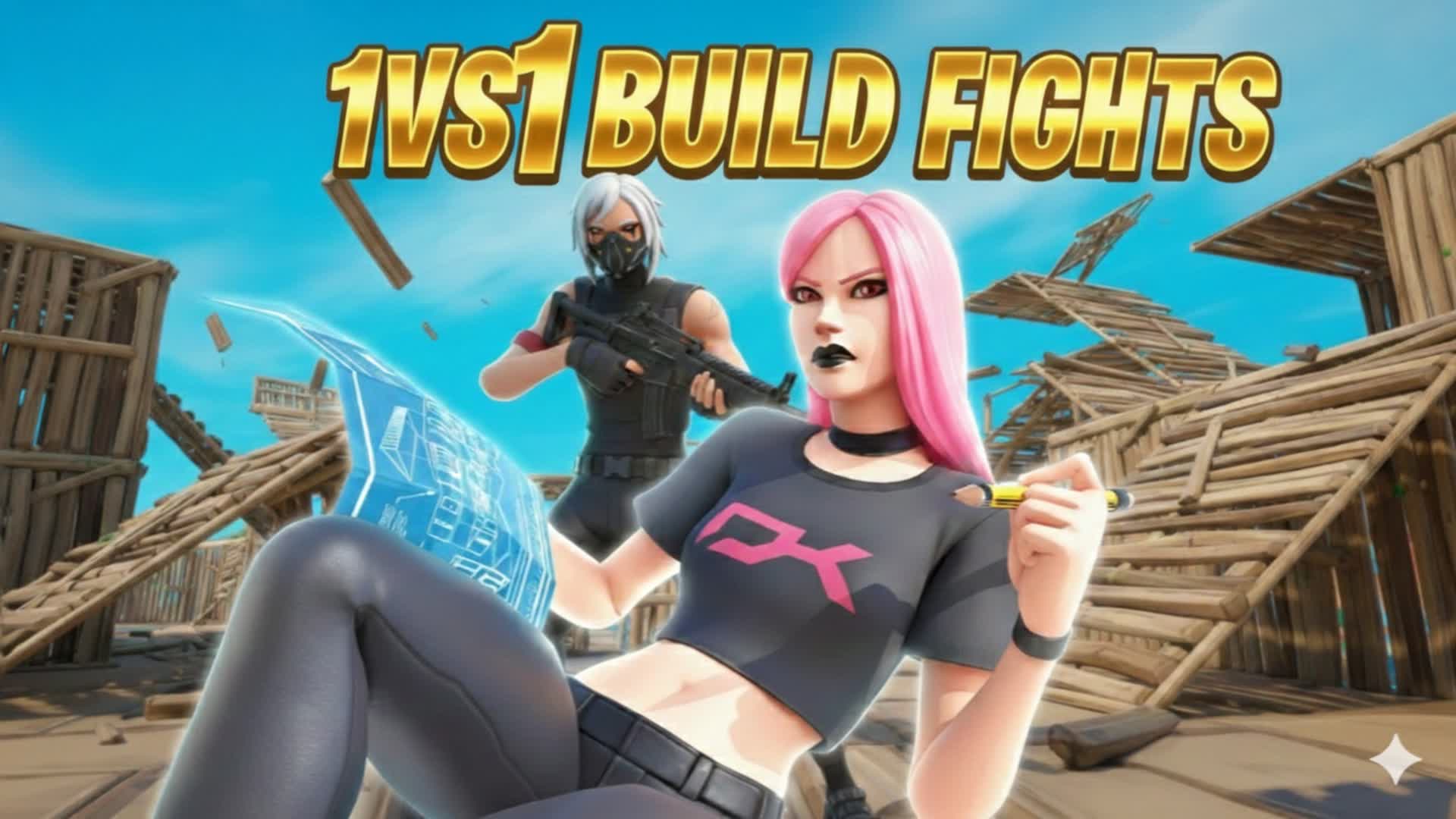 1対1のビルドファイト