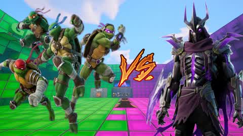TMNT green VS purple No build🐢🌟
