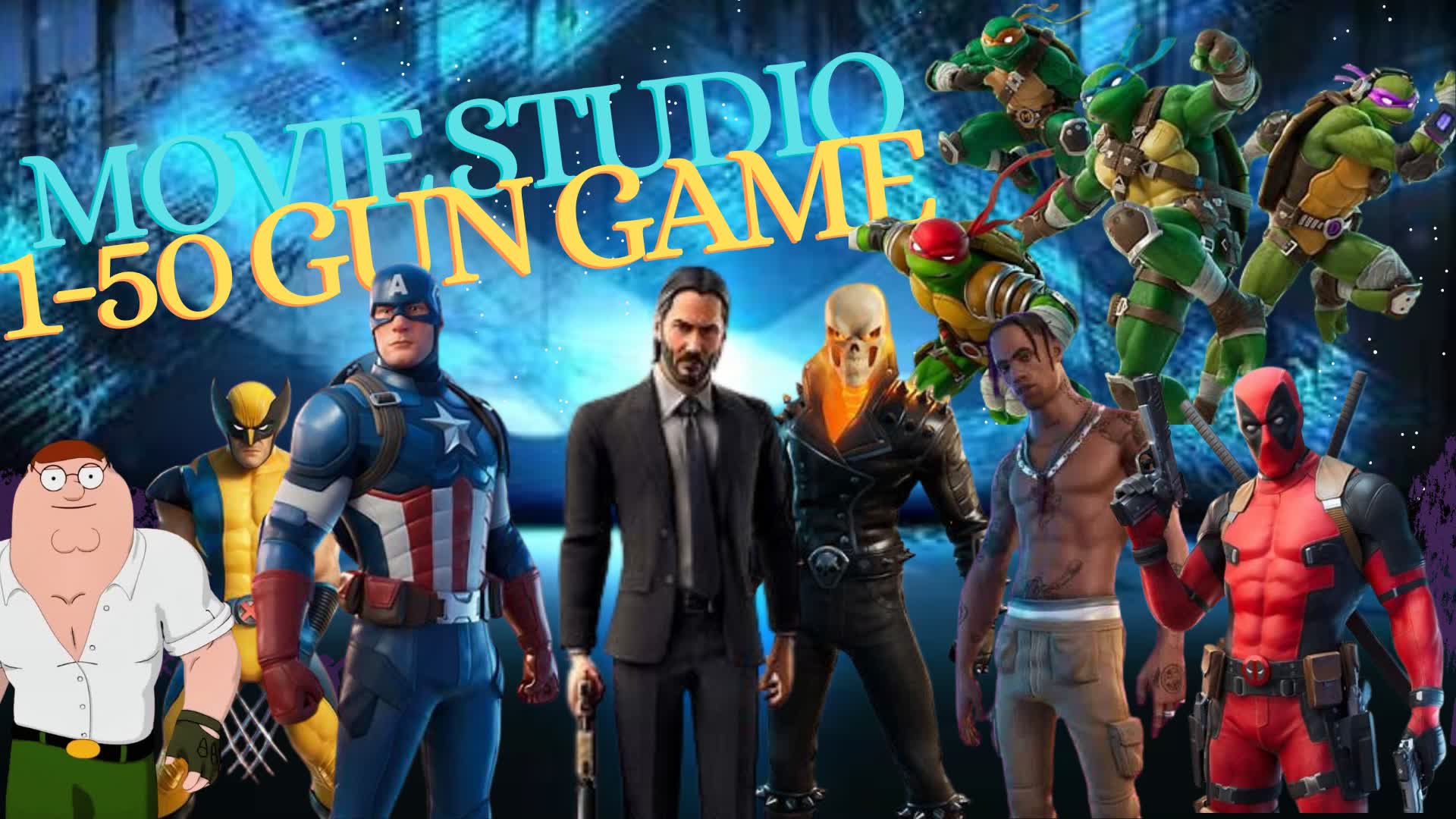 MOVIE STUDIO 150 GUN GAME 726438944613 by plh73779 Fortnite