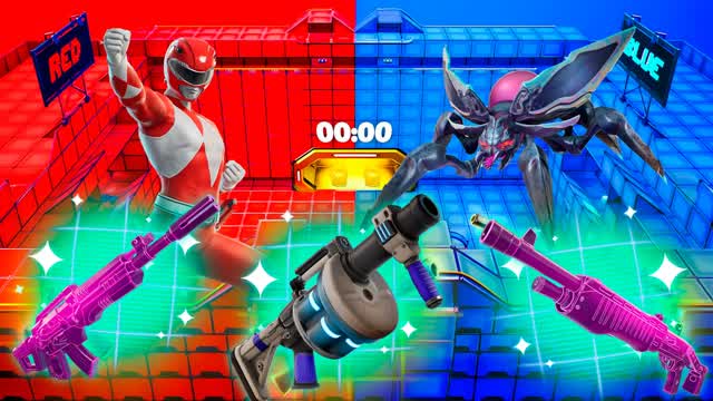 CRAZY RANGERS VS INSECT🔴🔵