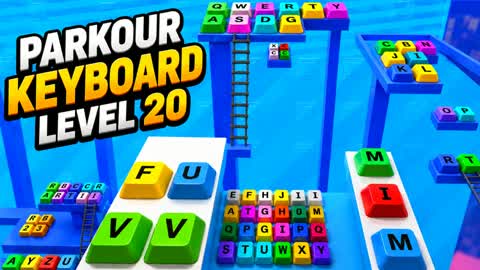 PARKOUR KEYBOARD 20 LEVELS 7890