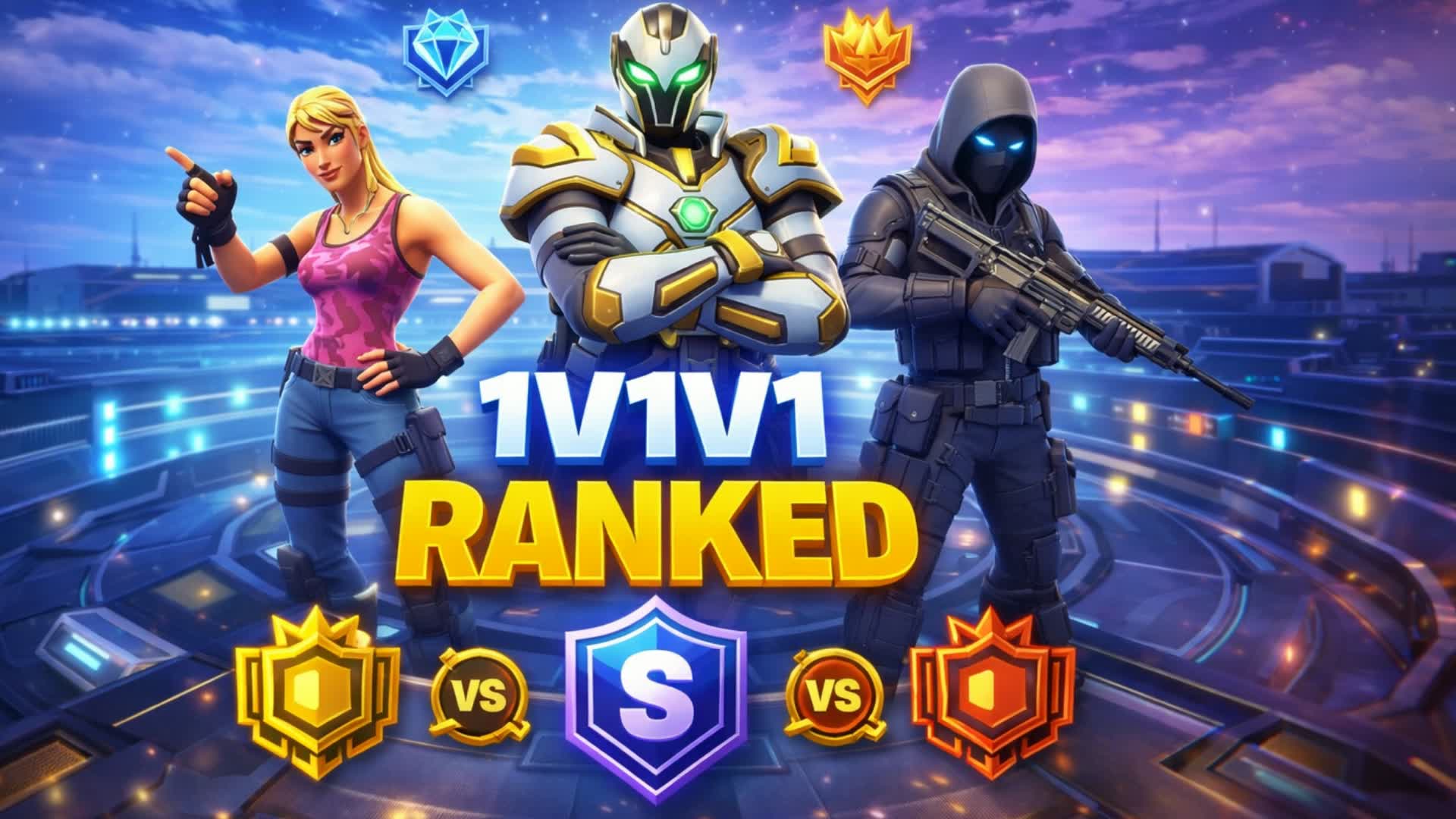 1V1V1 RANKED