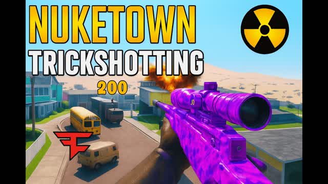 ⚡Nuketown Trickshotting🎮