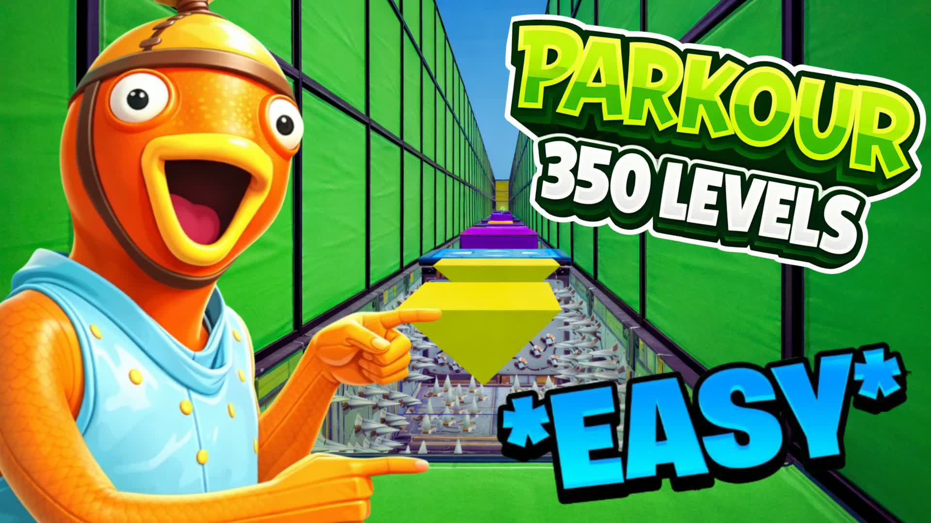 FUN OG PARKOUR⭐350 LEVELS⭐DEATHRUN