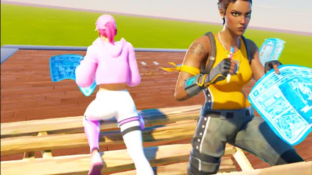 1V1 BUILD FIGHTS! [LAXZY] (CH 5 GUNS)