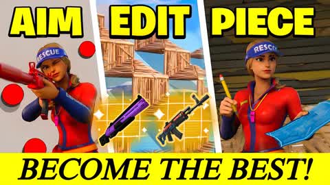 🎯 AIM EDIT PIECE & 1V1 RANKED BUILD
