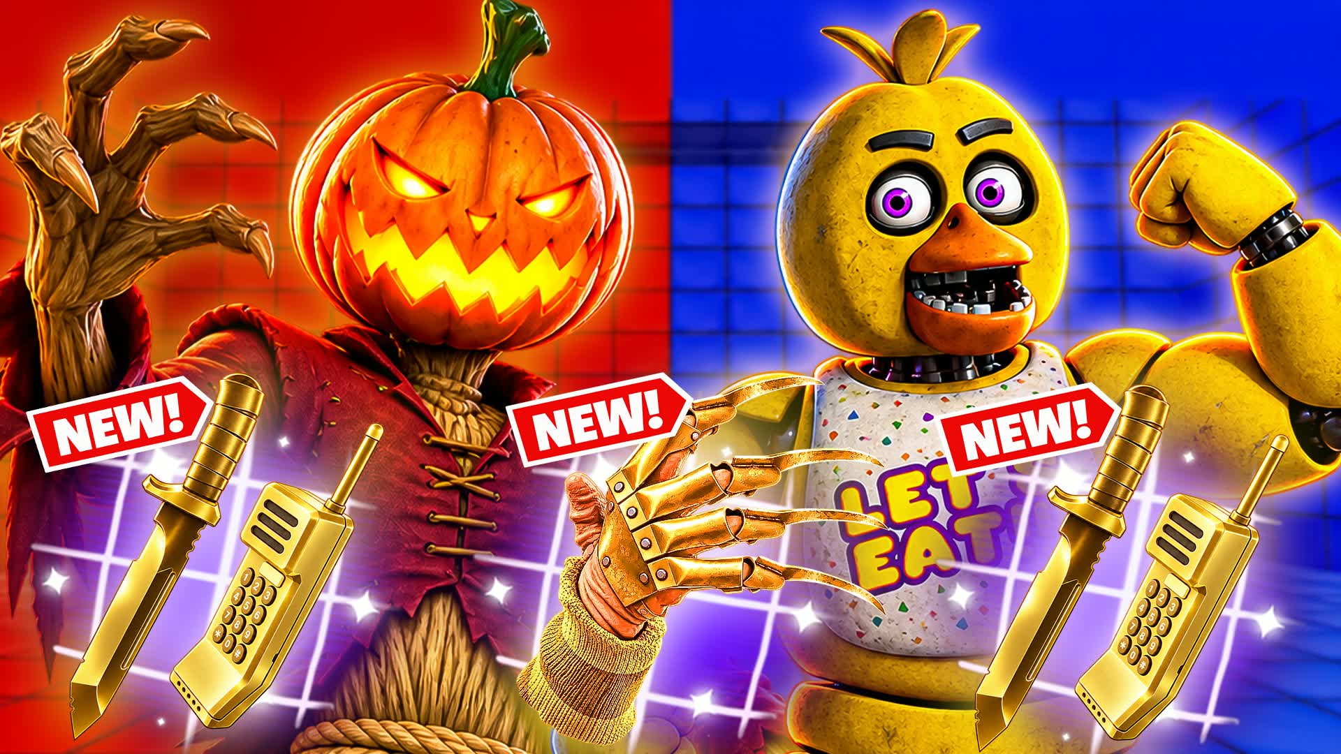 FNAF RVB RED VS BLUE 🔴🔵