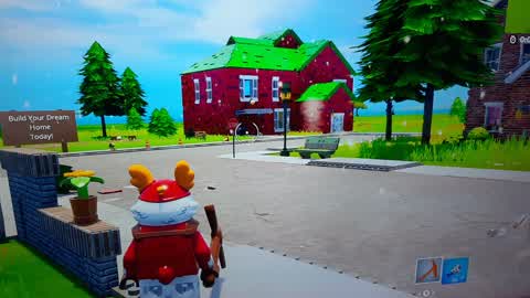 レゴタウン雪合戦【 snowball fight】