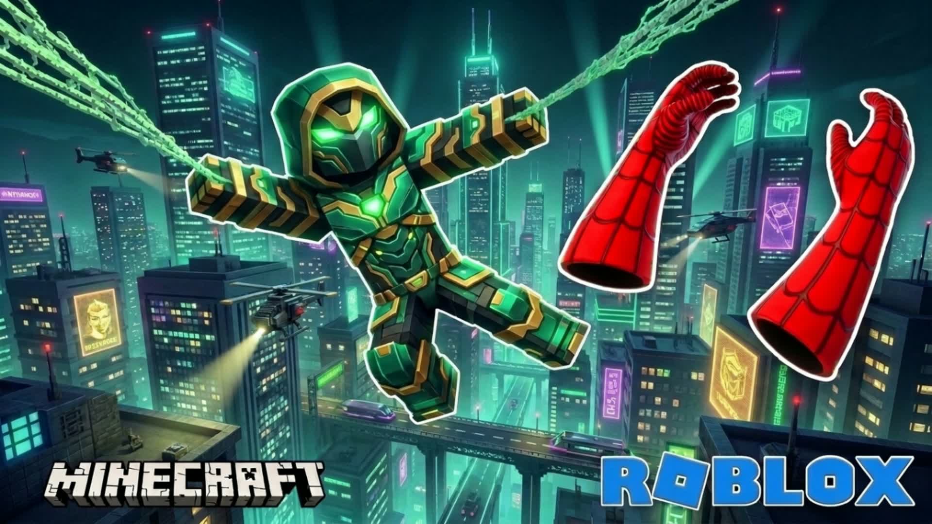 SPIDERS SEPASI RED VS BLUE MINECRAFT 🚗