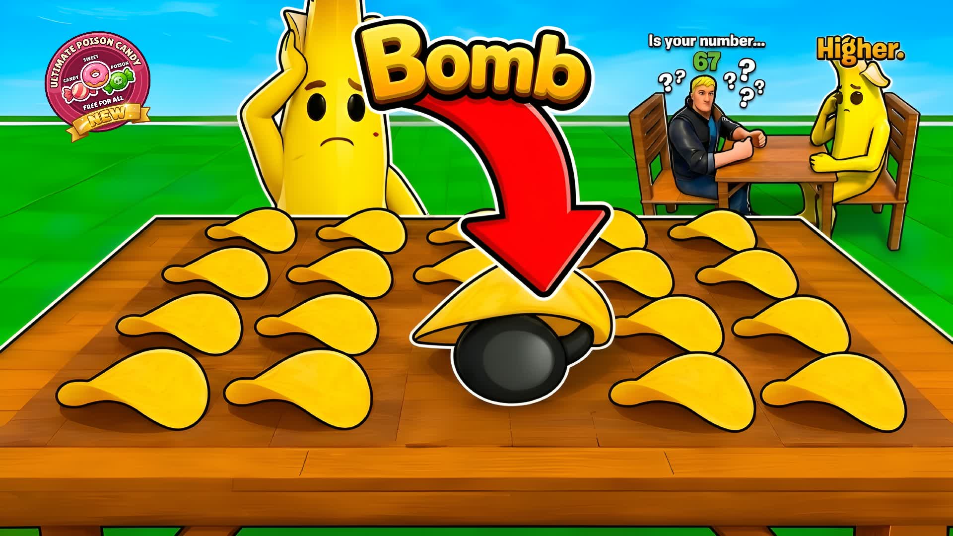 🥔Chips OR Bomb💣💥|Guess Number 🔢...