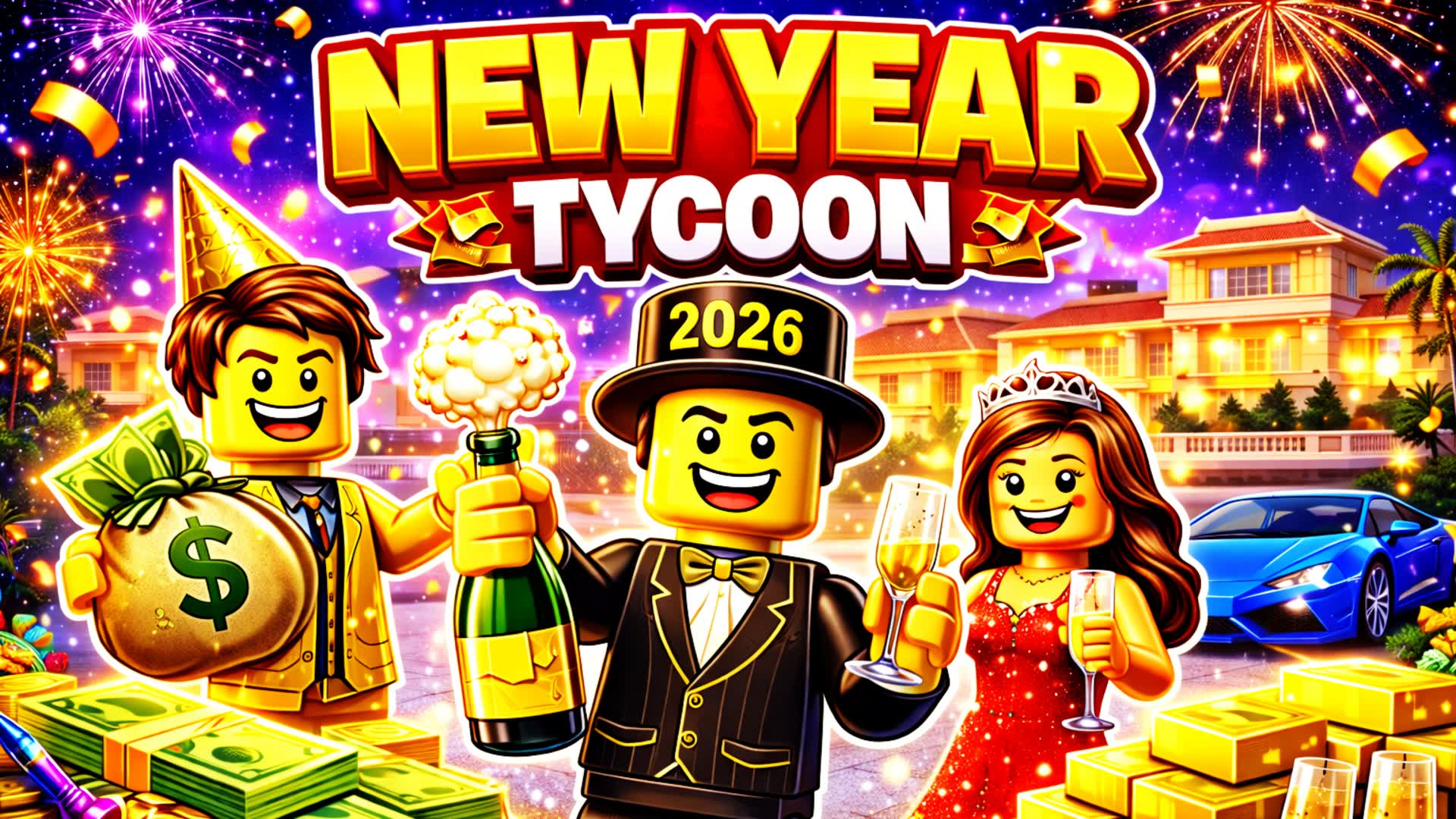 NEW YEAR TYCOON | MANSION💥