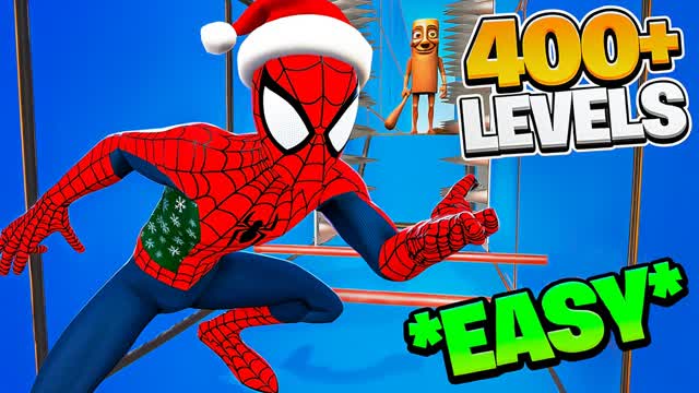 ❄️THE SNOW PARKOUR 400 LEVELS❄️