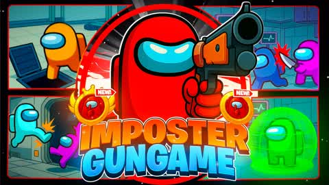 WHO is the IMPOSTER Among US? | GUNGAME