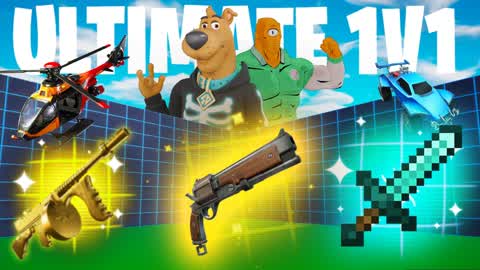 ULTIMATE 1V1 FFA - EVERY GUN AND RIDES