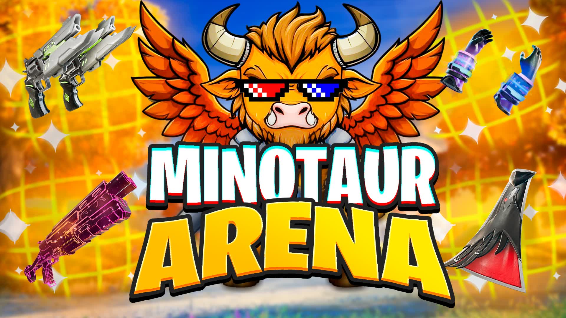 Red & Blue "Arena Minataur"