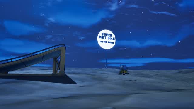 Super Dirt Bike: On The Moon