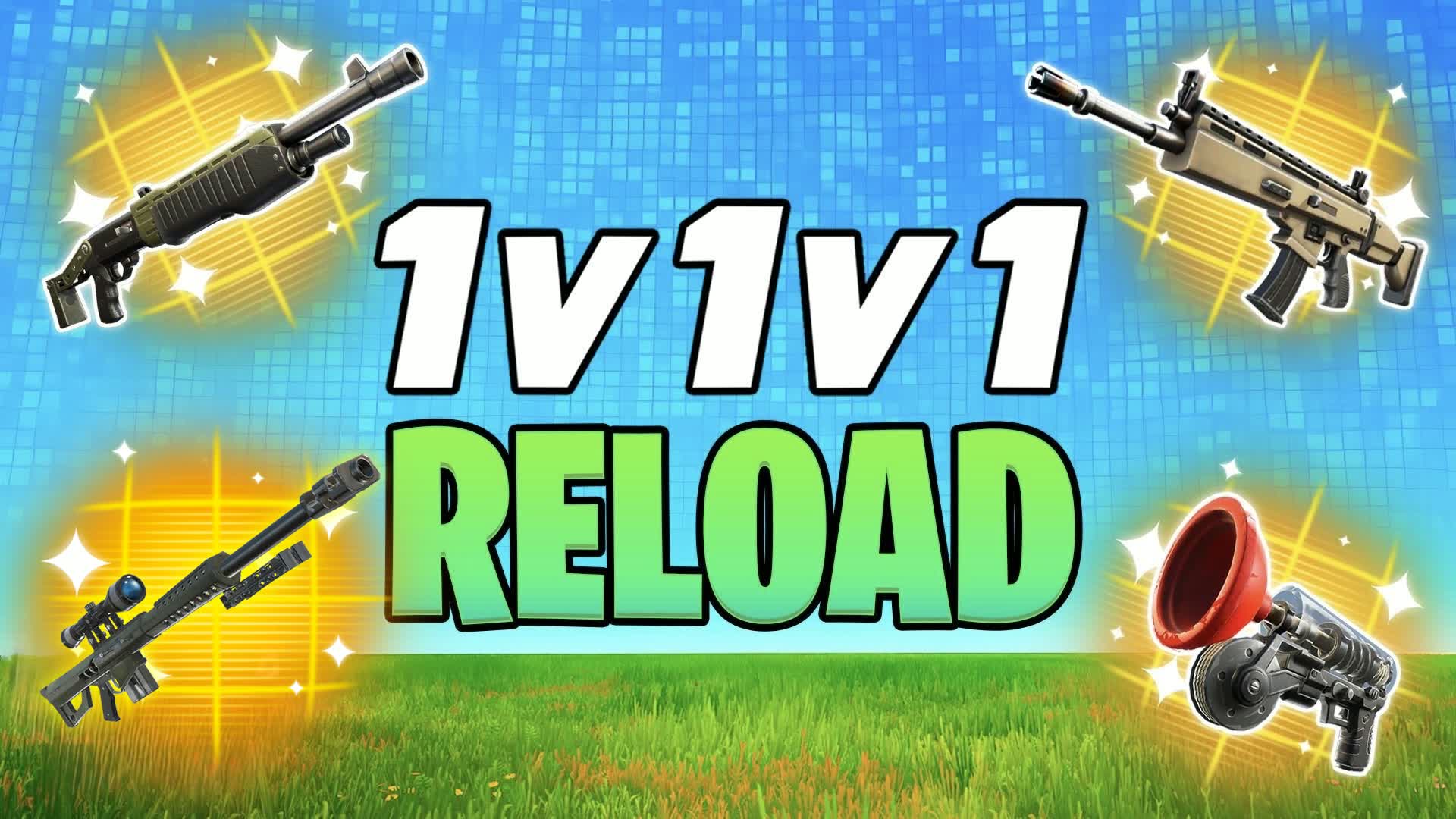 😎 INSANE 1V1V1 RELOAD RANDOM LOADOUT 😎