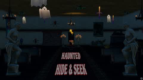 HAUNTED HIDE AND SEEK 🎃(HORROR)