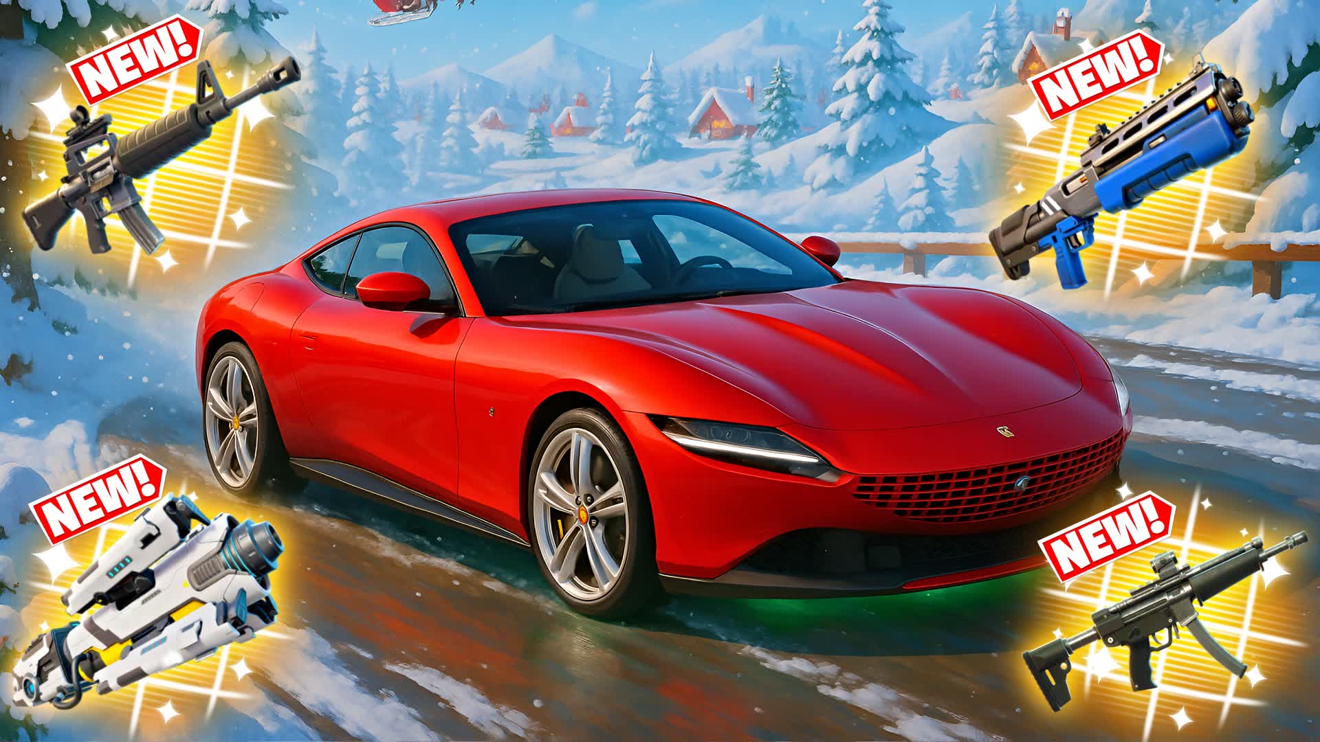 CHRISTMAS WINTER DRIVE RP CITY FFA crazy