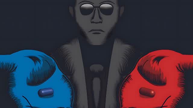 👩‍💻MATRIX RED VS BLUE PILL👩‍💻