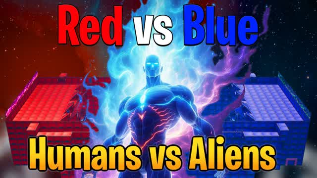 Red vs Blue: Humans vs Aliens