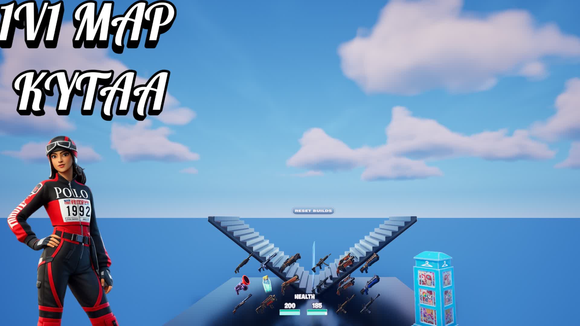 1V1 BUILD FIGHT KYTAA [200 PUMPS]