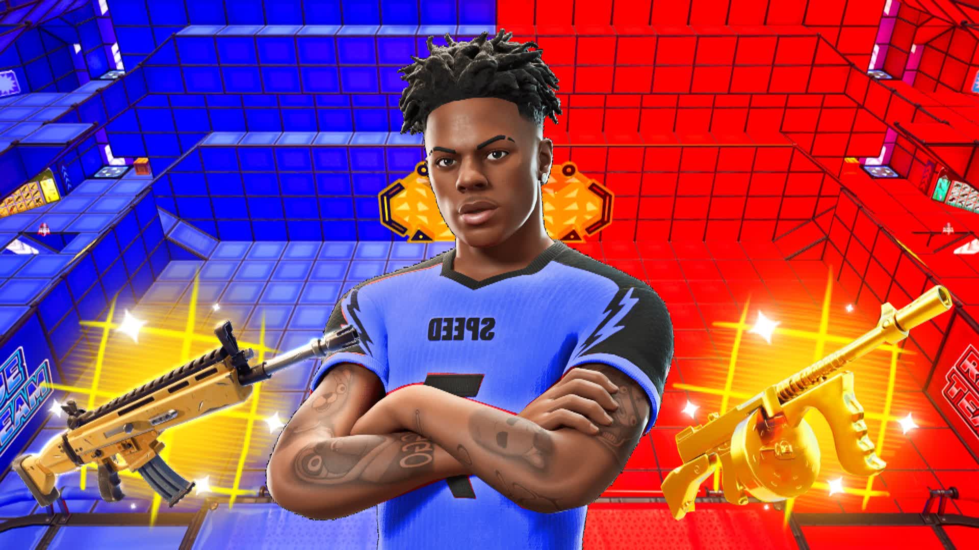 SPEED RED VS CRAZY BLUE 🔴🔵