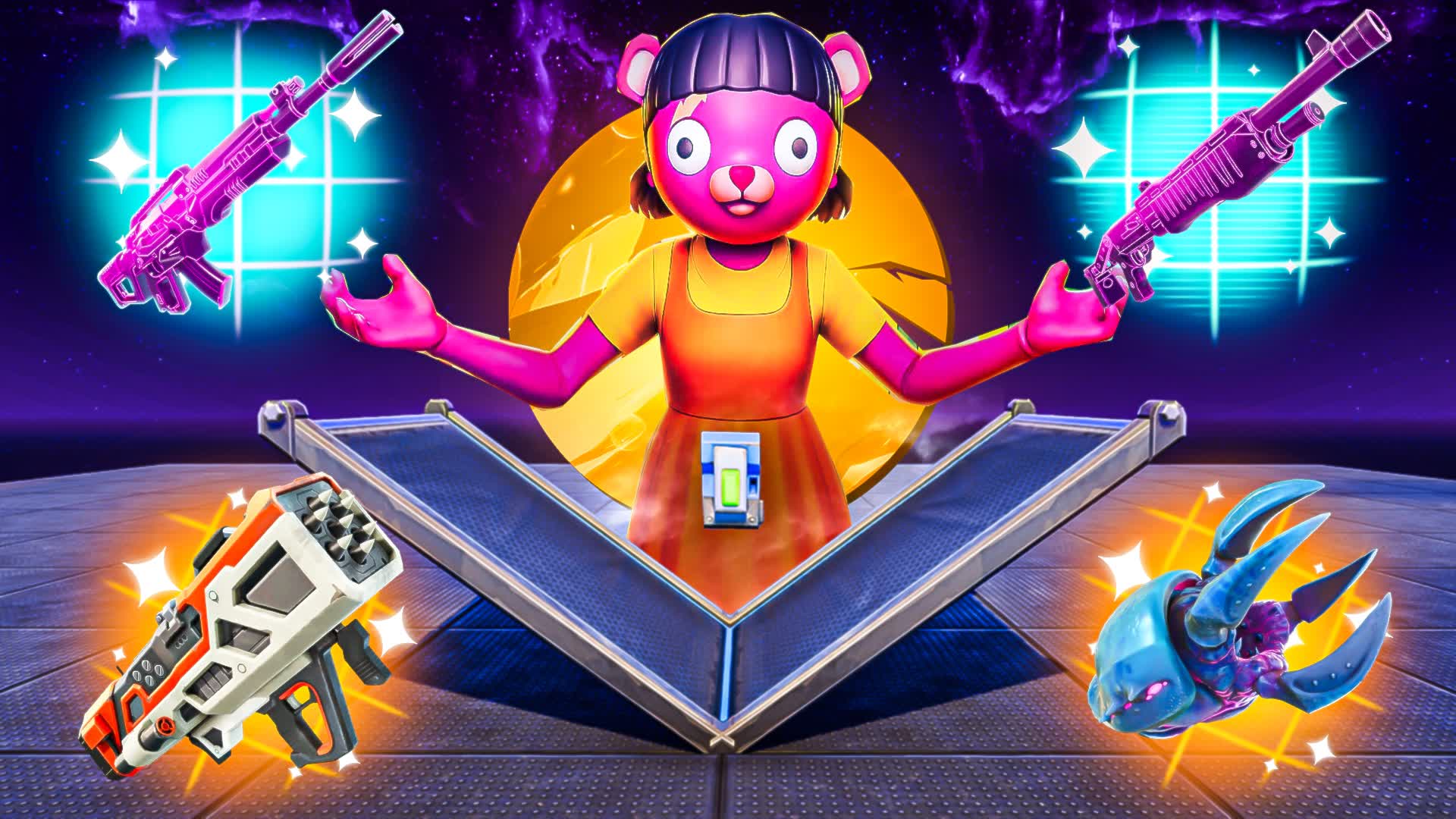 SQUID GAME 1V1 BUILD FIGHTS!