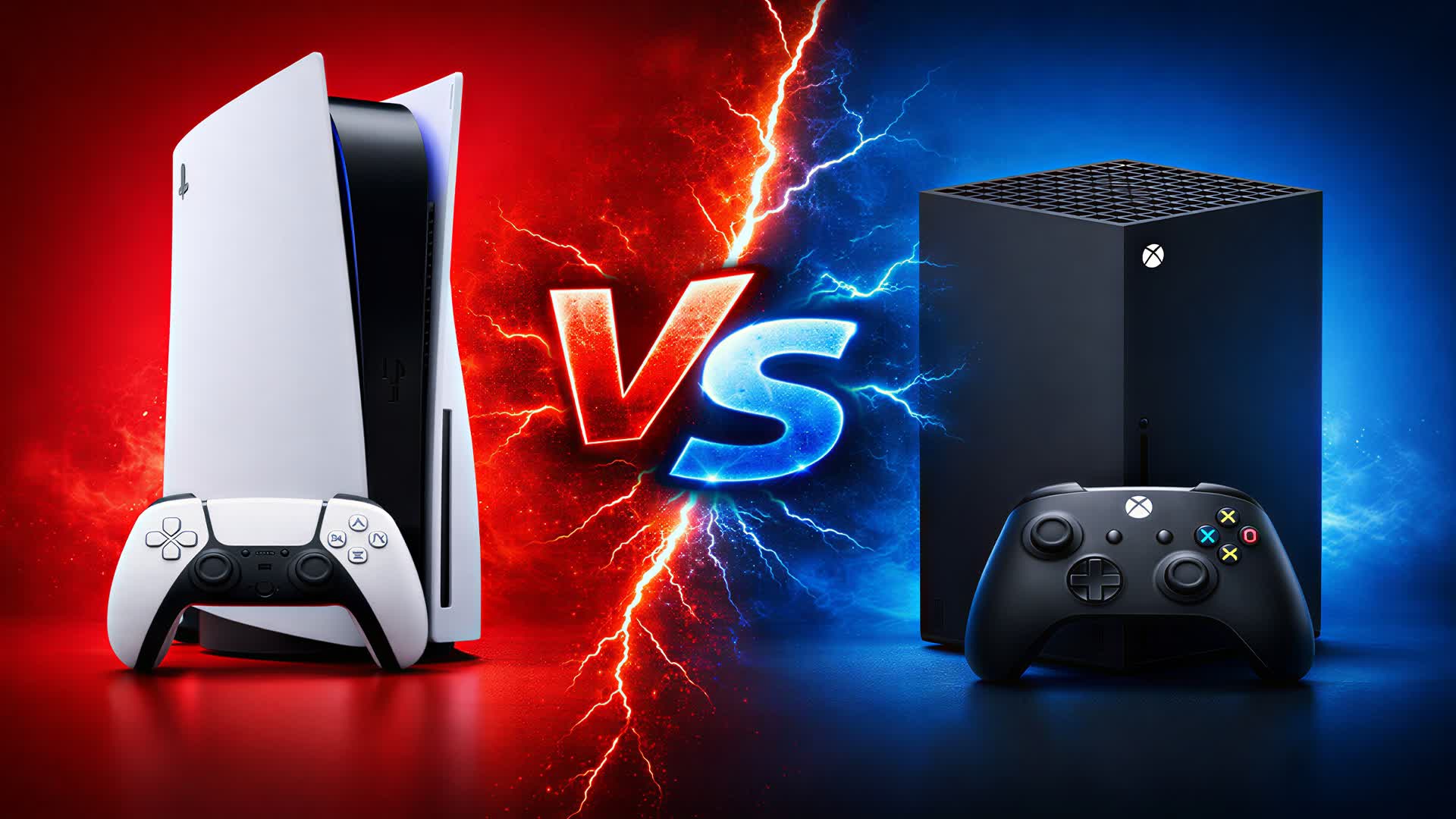 SUPER PS5 VS XBOX RED VS BLUE 🔴🔵