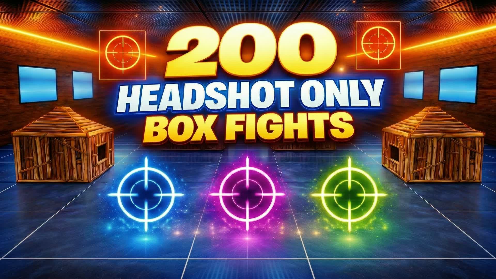 200 ヘッドショットオンリーボックスファイト 🎯