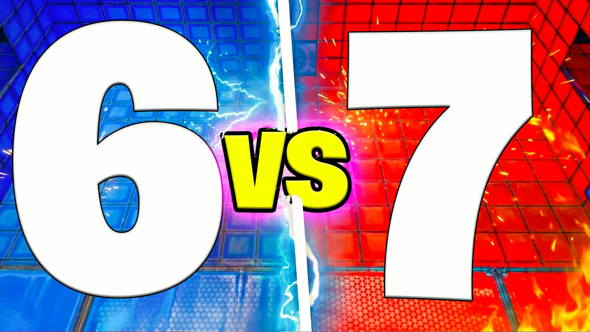 ULTIMATE SIX SEVEN RED VS BLUE🔴🔵