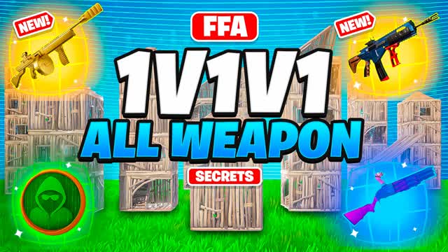 BEST 1v1v1 ALL WEAPON 1v1 REALISTICS FFA
