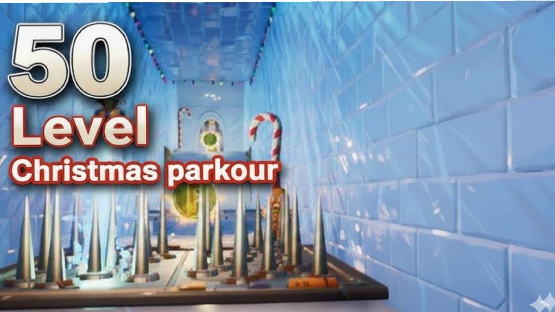 50 level christmas parkour