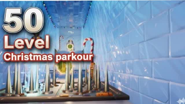 50 level christmas parkour