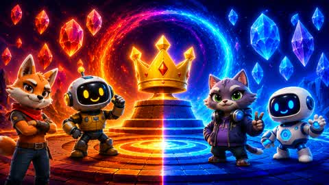 🎮 Red vs Blue 🐉 Dragon Challenge