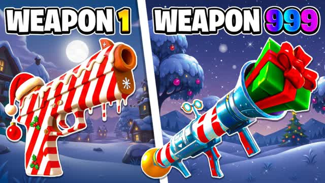 ❄️ WINTER GUN GAME FFA 🔫 ONE SHOT 🎯