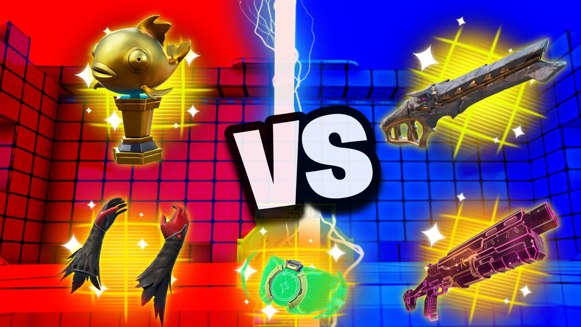 CRAZY RED VS BLUE 🔴🔵