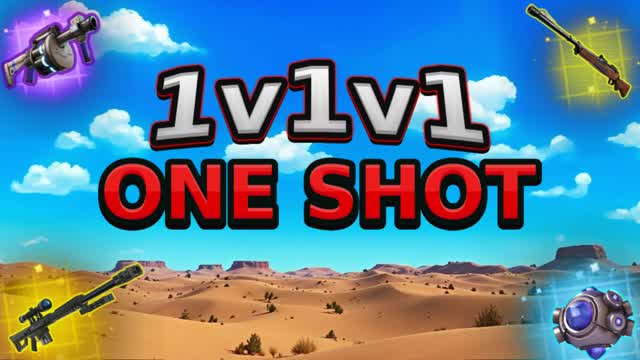 Desert One Shot FFA 1v1v1 🌵🎯
