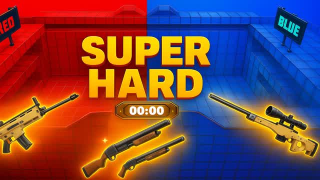 SUPER HARD RED VS BLUE🔴🔵