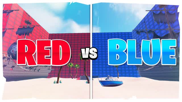 INSANE RED VS BLUE 🔴🔵 *PIRATE EDITION*