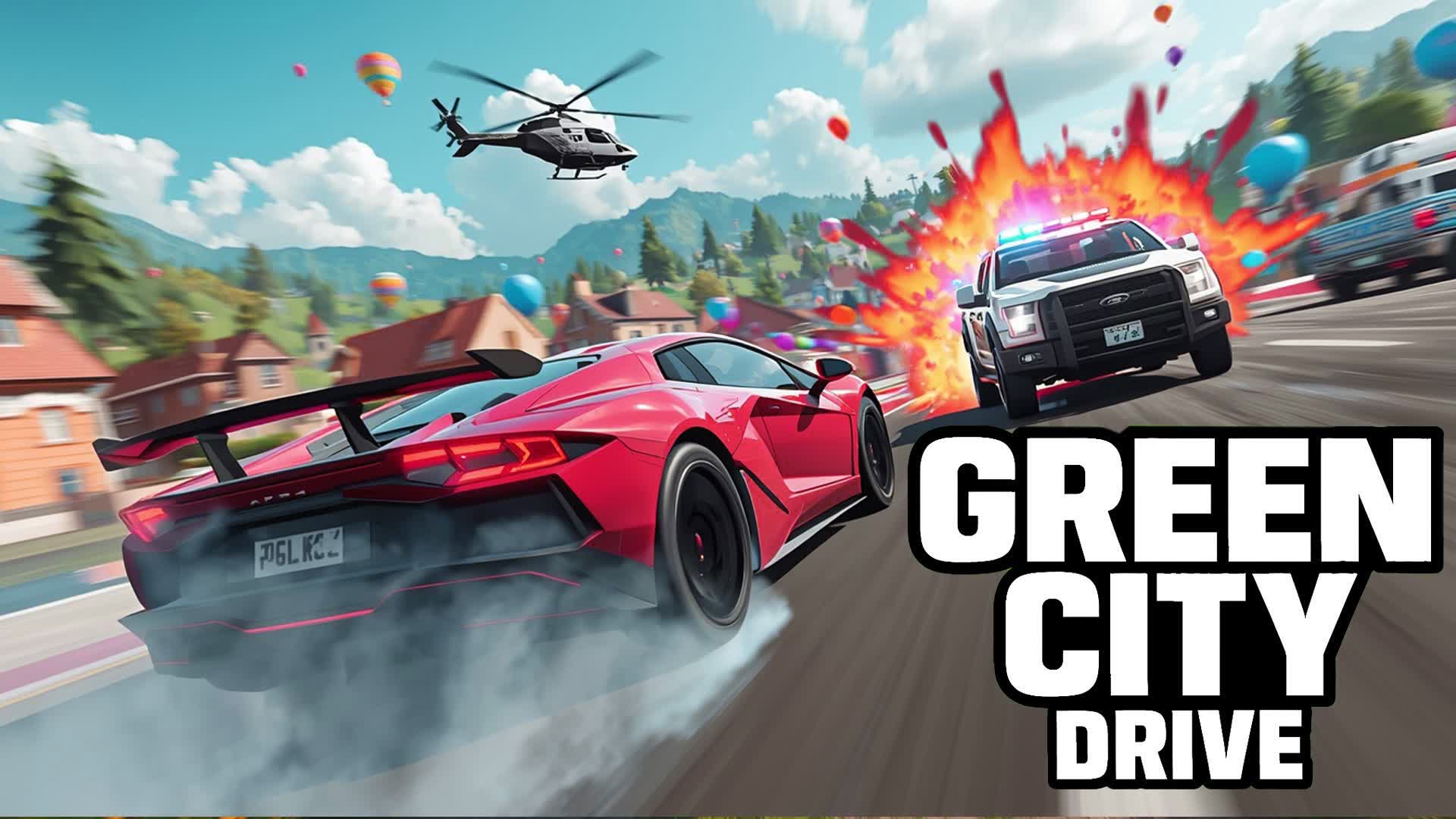 🌄グリーンシティドライブ🚓