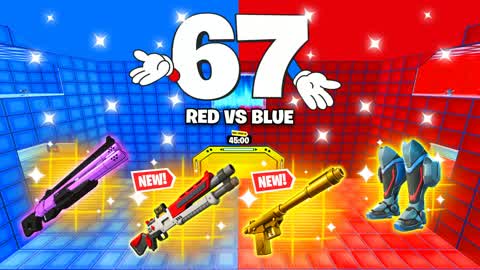 67 RED VS BLUE 🔴🔵 RGB UNC A