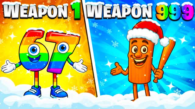 😎MEGA BRAINROT GUN GAME🔫